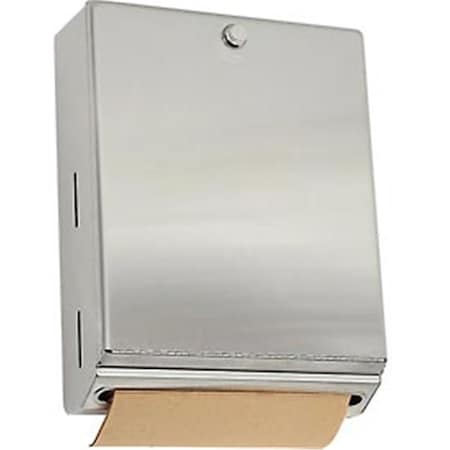 Convenience Concepts ClassicSeries Stainless Steel Vertical Paper Towel Dispenser with Knob Latch HI2976197